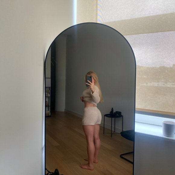 Beige Cozy Sweater Set - Picture 2 of 2